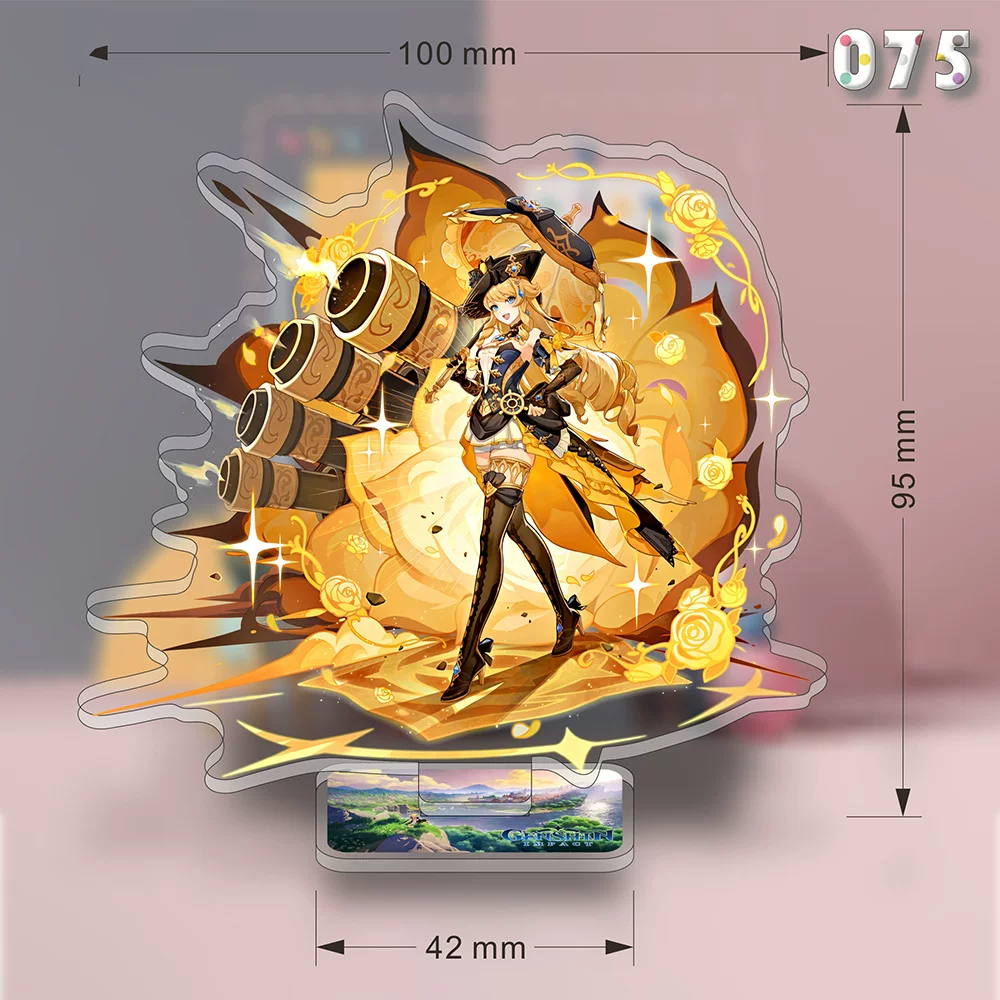 Shadora Navia acrylic stand with sleek transparent design, ideal for displaying or supporting items.