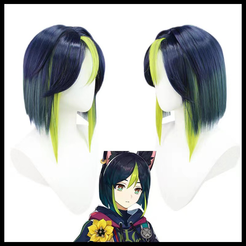 Tighnari Cosplay +Peruk