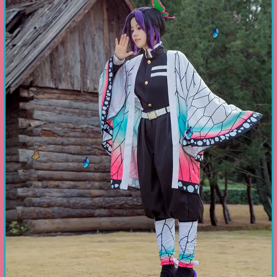 Shinobu Cosplay +Peruk