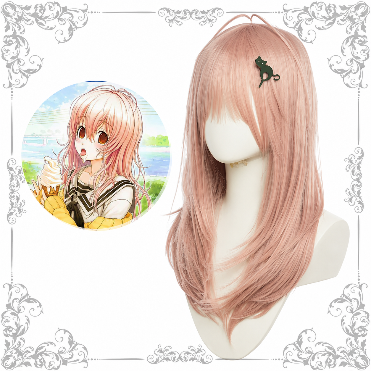 Mukou Aoi Cosplay (&Peruk)