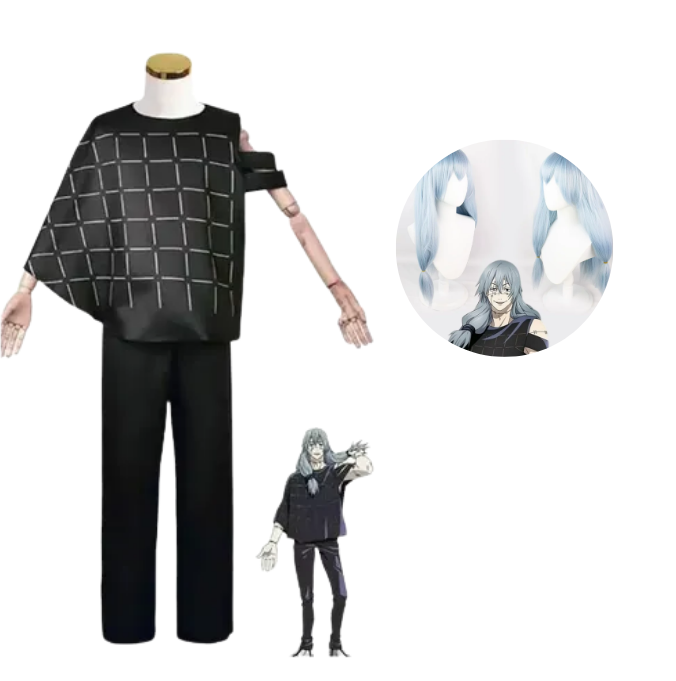 Mahito Cosplay (&Peruk) - Jujutsu Kaisen