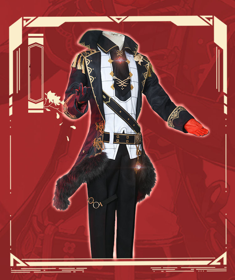 Diluc Cosplay (& Peruk)