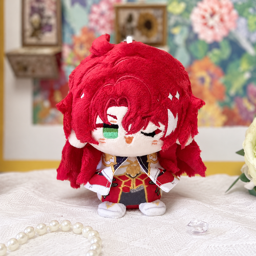 Shadora Honkai Star Rail Argenti plush toy, soft character plush with detailed design, perfect for collectors and fans.