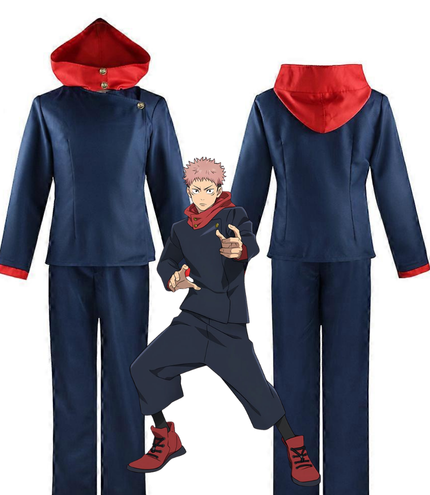 Yuji Itadori Cosplay (&Peruk) - Jujutsu Kaisen