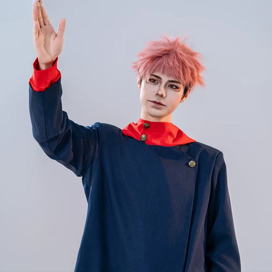 Yuji Itadori Cosplay (&Peruk) - Jujutsu Kaisen