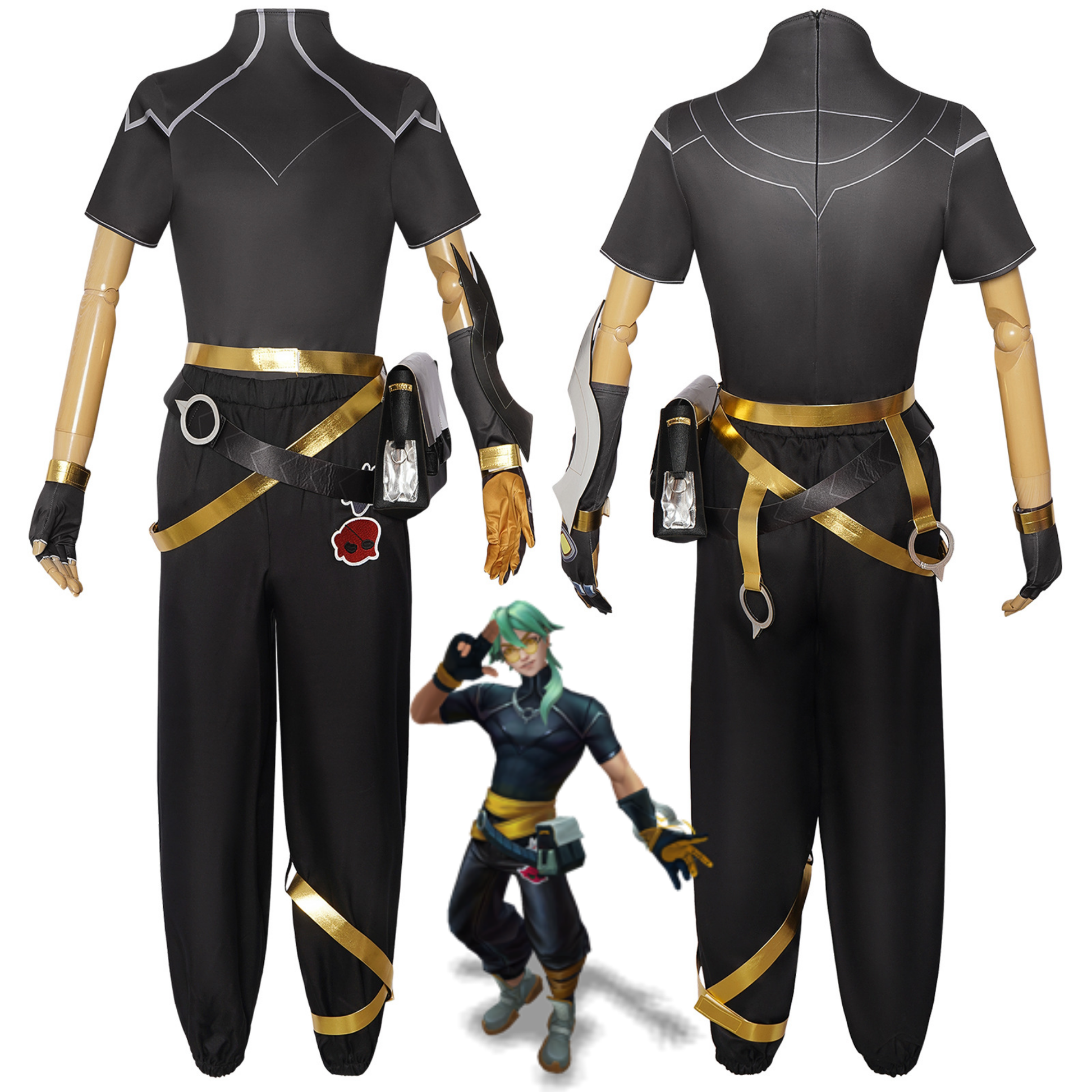 Heartsteel Ezreal Cosplay (&Peruk) - Shadora