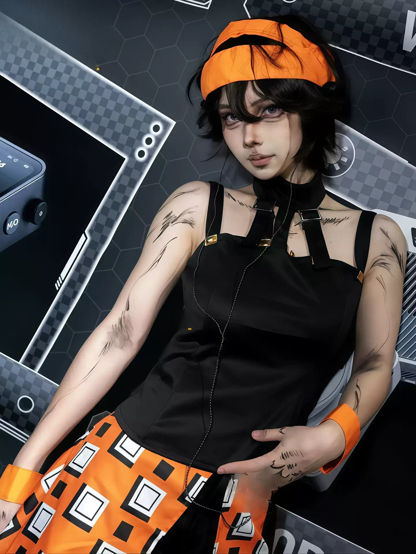 Narancia Cosplay (&Peruk) - Jojo