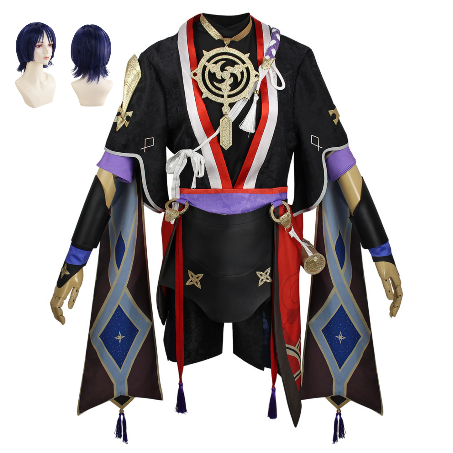 Wanderer / Scaramouche Cosplay (&Peruk) - Shadora