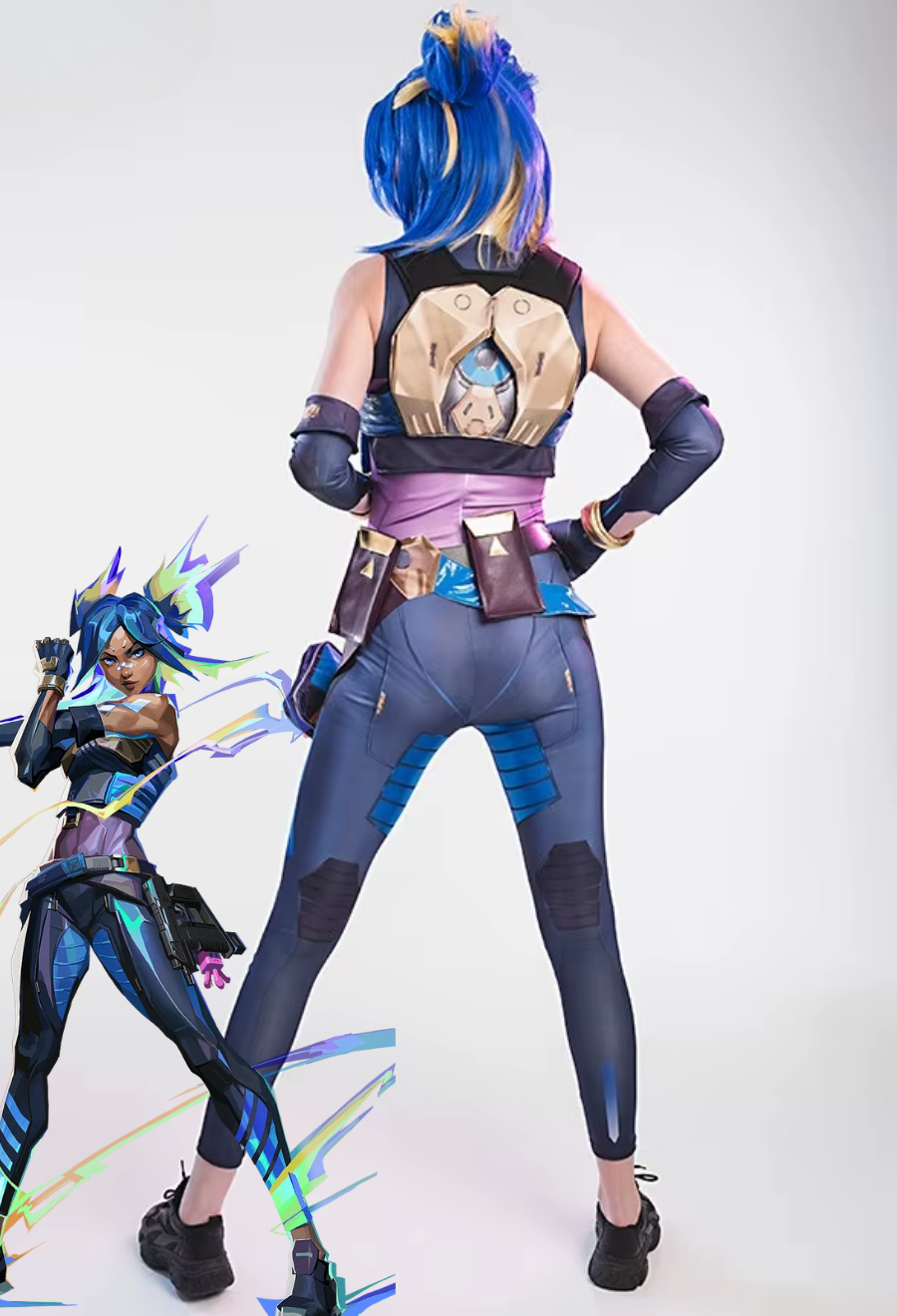 Neon Cosplay (&Peruk) - Shadora