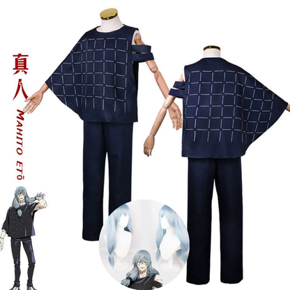 Mahito Cosplay (&Peruk) - Jujutsu Kaisen