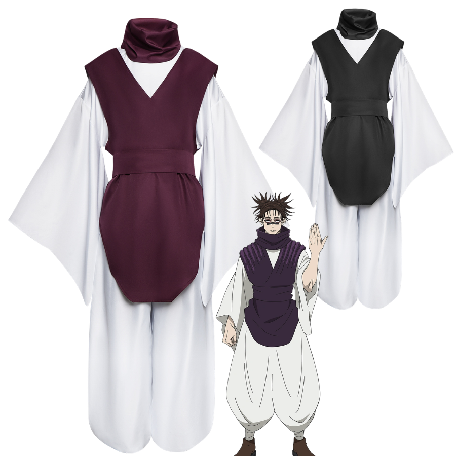 Shadora Choso cosplay costume with matching Peruk wig, detailed costume design, and accessories for anime character cosplay.