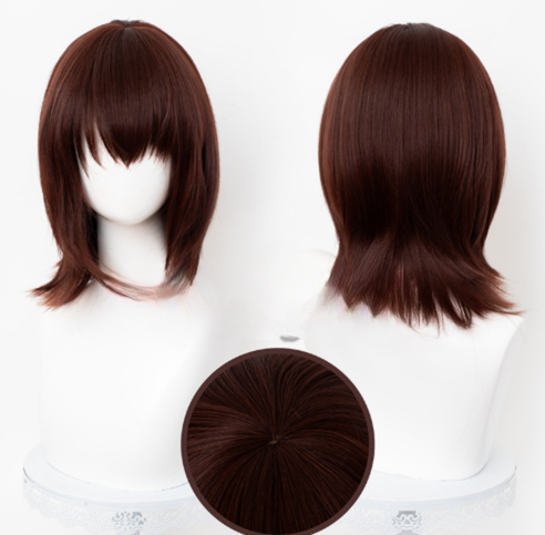 Shadora Yuki Peruk featuring long, dark hair with a natural, flowing style suitable for traditional or costume wear.