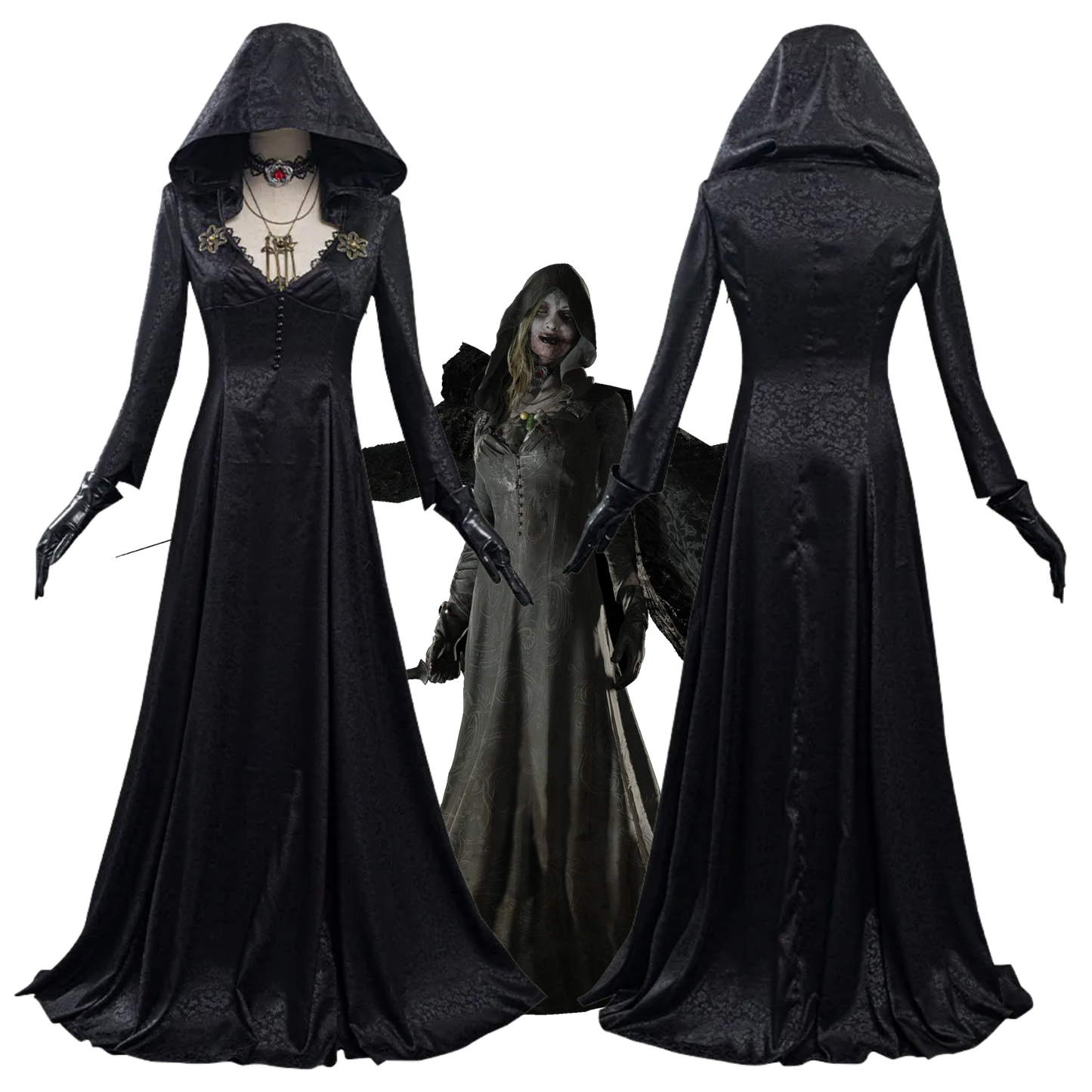 Bella Dimitrescu Cosplay (&Peruk)