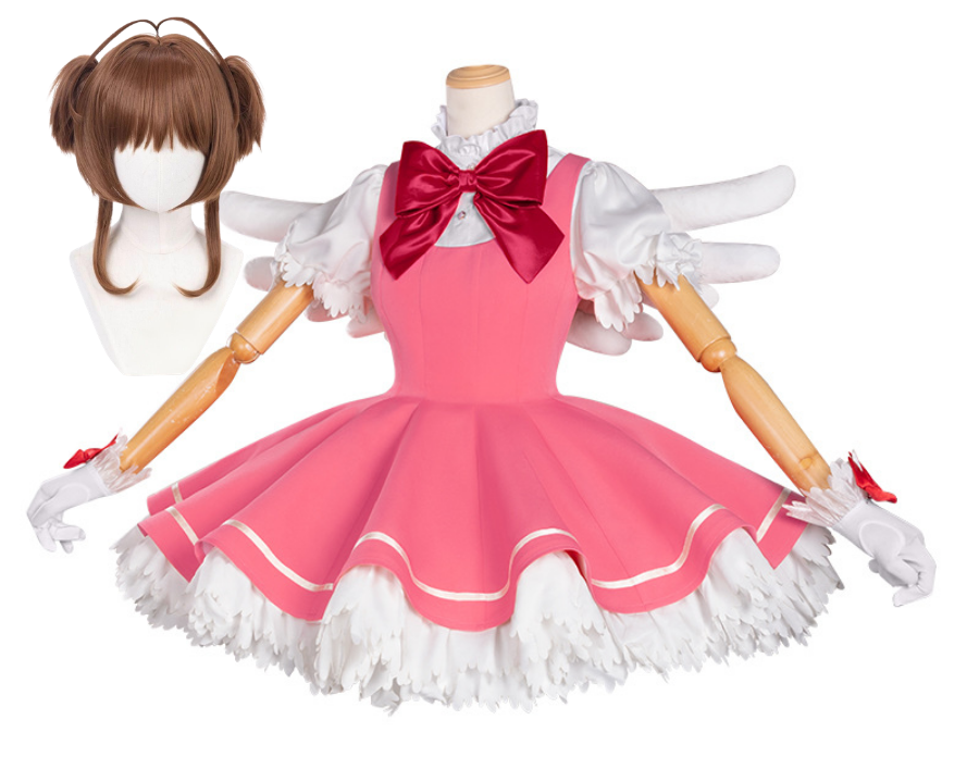 Kinomoto Sakura Cosplay (&Peruk) - Shadora