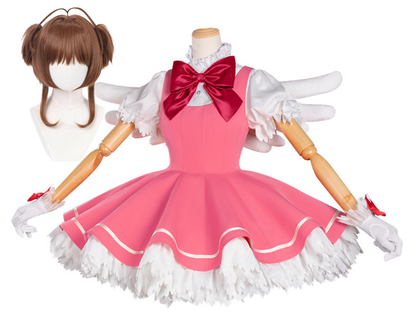 Kinomoto Sakura Cosplay (&Peruk) - Shadora