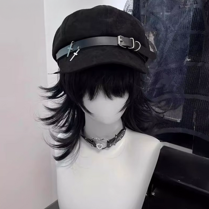Lolita Dantel Fiyonk Beret Şapka