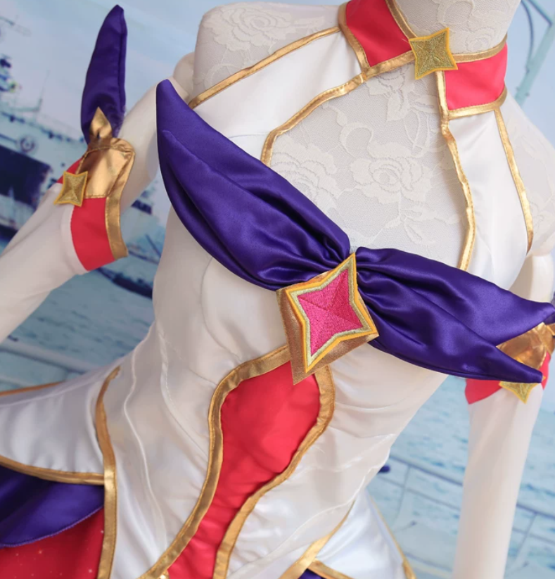 Yıldız Muhafızı Ahri Cosplay (&Peruk)