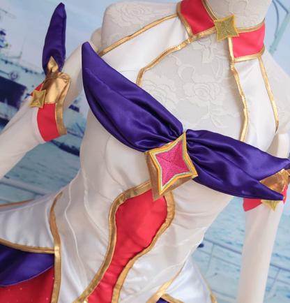 Yıldız Muhafızı Ahri Cosplay (&Peruk)