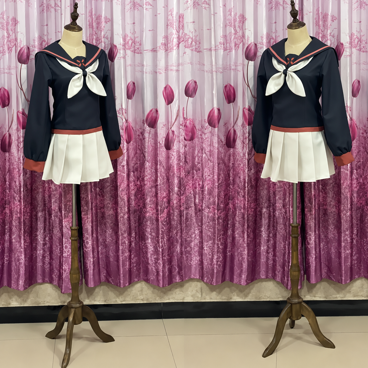 Ryoba Aishi cosplay costume from Shadora, featuring detailed design and vibrant colors, worn by a person in the image.