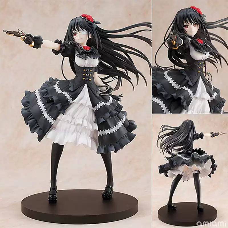 Kurumi Tokisaki figure by Shadora, detailed anime character figurine with intricate costume and expressive pose.