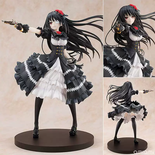 Kurumi Tokisaki figure by Shadora, detailed anime character figurine with intricate costume and expressive pose.