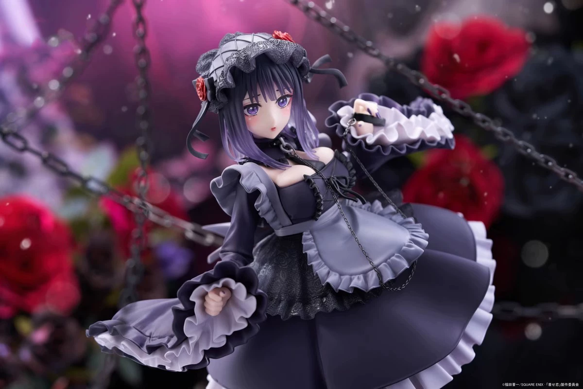 Shizuku Tan figure from Marin Kitagawa series by Shadora, showing detailed character pose and vibrant costume.