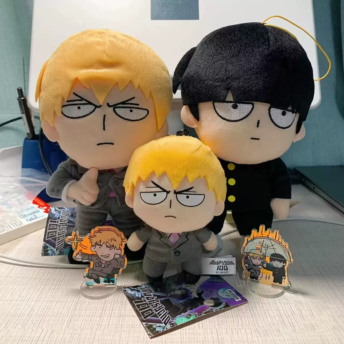 Kageyama Shigeo & Reigen Arataka Peluşlar