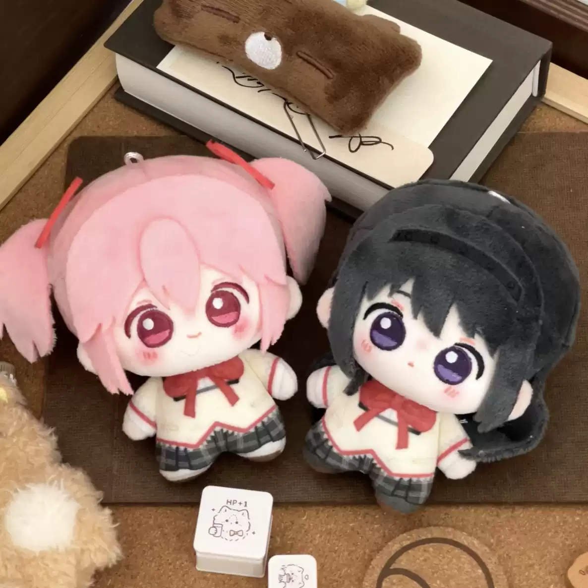 Madoka Kaname & Homura Akemi Peluş