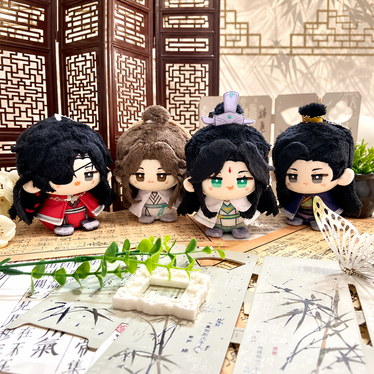 Hua Cheng Pelus / Xie Lian Pelus / He Xuan Pelus / Qing Xuan Pelus Peluş - Heaven Official's Blessing