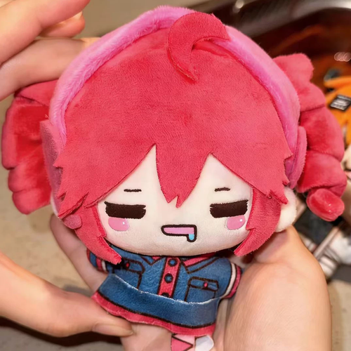 Shadora Kasane Teto plush toy with soft, colorful fabric and detailed character design on a white background.
