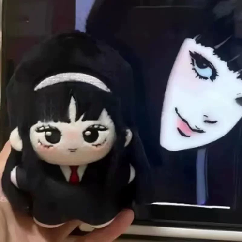 Shadora Tomie plush toy featuring soft fabric and detailed character design, ideal for collectors and fans.
