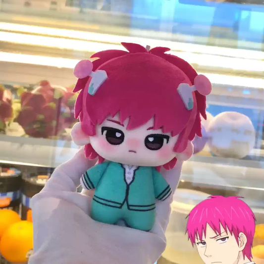 Shadora Saiki Peluş plush toy with soft, colorful fabric and detailed stitching, perfect for cuddling and decorative purposes