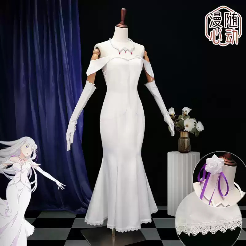 Emilia Cosplay (&Peruk) - Re: Zero