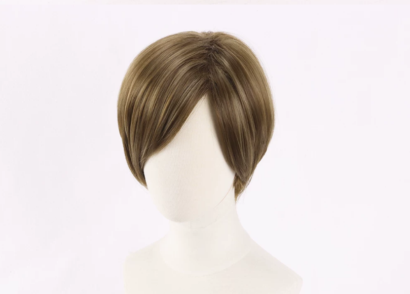 Leon Scott Kennedy cosplay from Resident Evil featuring a wig, detailed costume, and tactical gear, designed by Shadora.