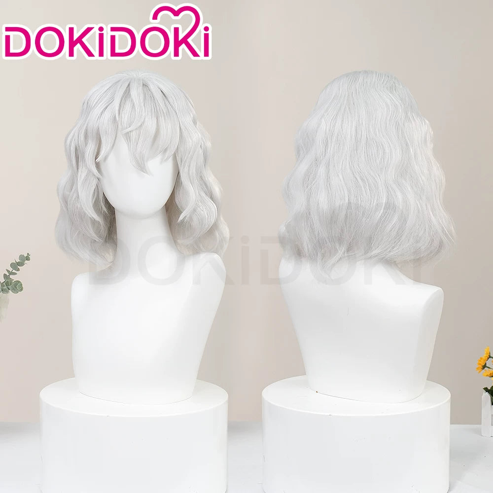 Neferpitou cosplay costume and wig from Hunter x Hunter, featuring detailed costume and vibrant pink wig by Shadora