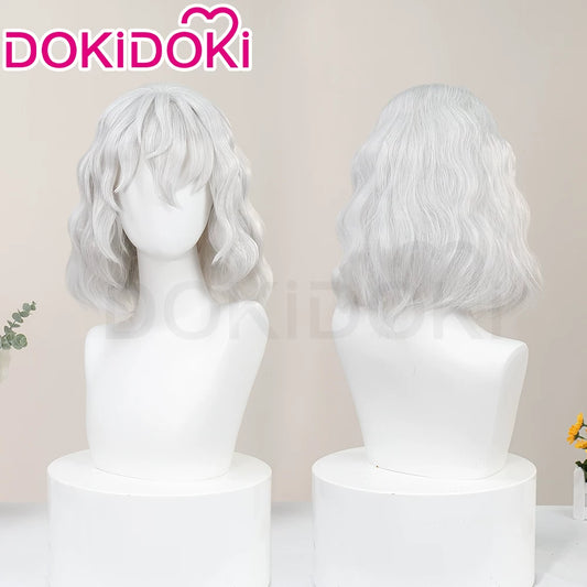 Neferpitou cosplay costume and wig from Hunter x Hunter, featuring detailed costume and vibrant pink wig by Shadora