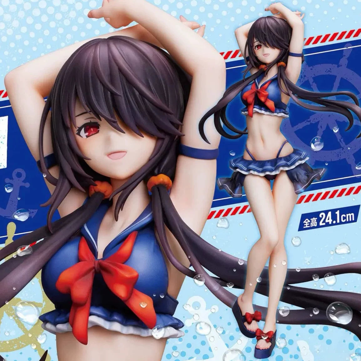 Kurumi Tokisaki figure by Shadora showing detailed character pose and intricate costume design on a neutral background.