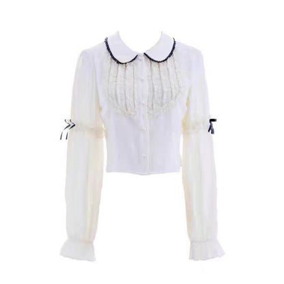Eprolo Beyaz fiyonklu askılı şirin elbise seti with bluz and etek, featuring a cute, feminine design and bow details.