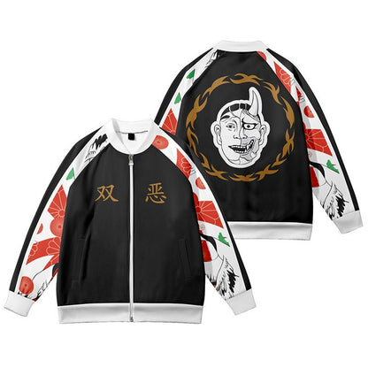 Tokyo Revengers cosplay jacket by eprolo, featuring a detailed black and white design inspired by the anime series.