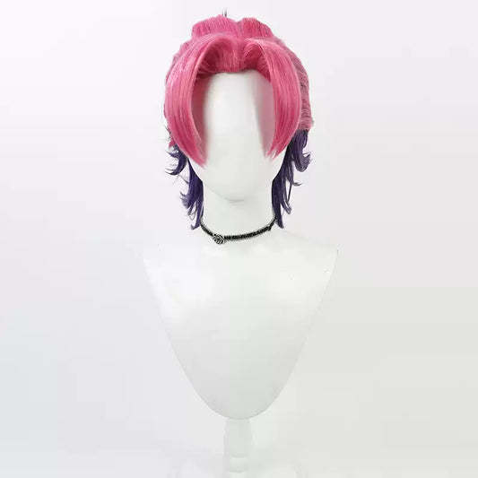 Heartsteel Kayn Peruk from League of Legends by Shadora, showing a detailed, realistic wig styled to resemble Kayn's in-game appearance.