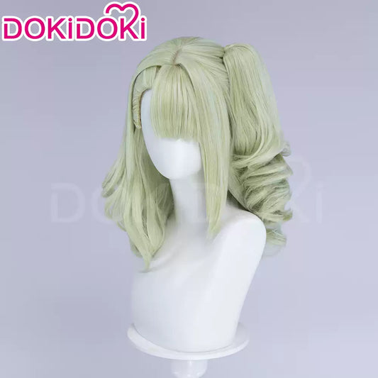 Sunna Cosplay wig from Zenless Zone Zero by Shadora, featuring long, styled blonde hair with natural highlights and detailed craftsmanship.