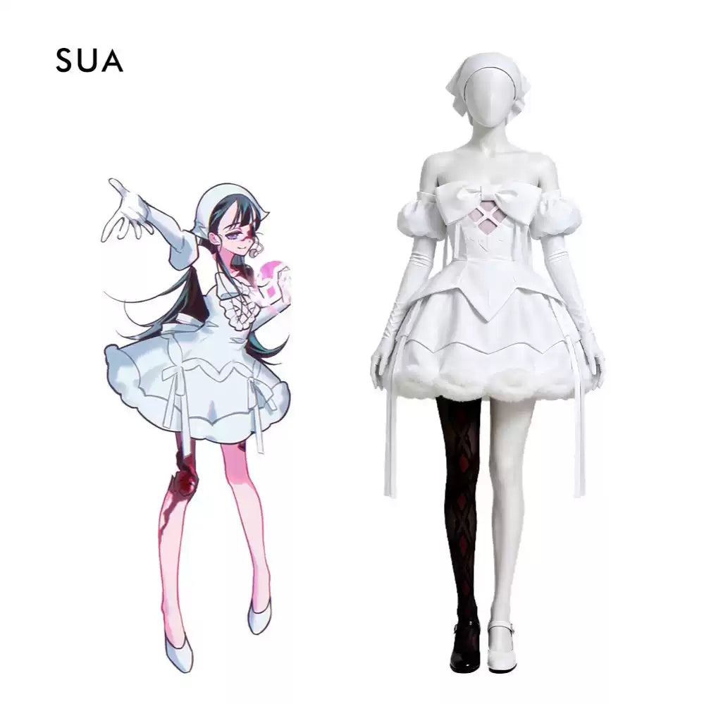 Shadora Sua Cosplay Zombie Stage costume featuring detailed zombie makeup and tattered clothing for cosplay events