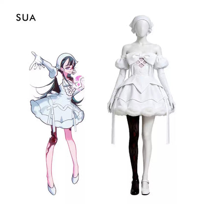 Shadora Sua Cosplay Zombie Stage costume featuring detailed zombie makeup and tattered clothing for cosplay events