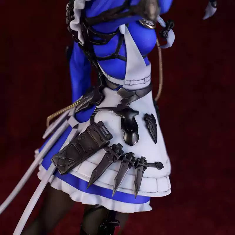 Sakuya Izayoi figure from Touhou by Shadora, featuring her in detailed costume with silver hair and elegant pose.