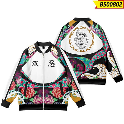 Tokyo Revengers model jacket by eprolo, featuring a stylish, detailed design with a black and red color scheme and anime-inspired details.