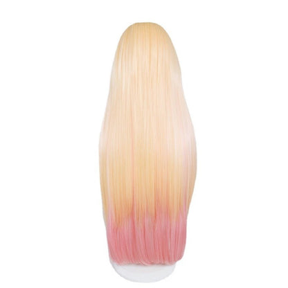 Long pink cosplay wig inspired by Marin Kitagawa from eprolo, 60cm length with styled layers and vibrant color.