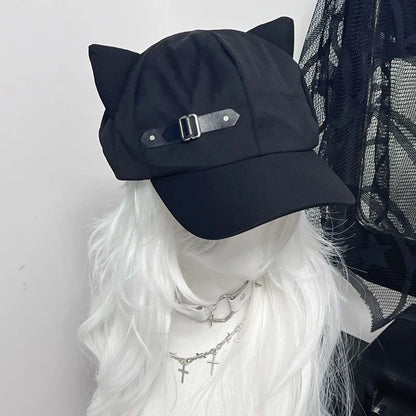 Kedi Kulaklı Ressam Şapka