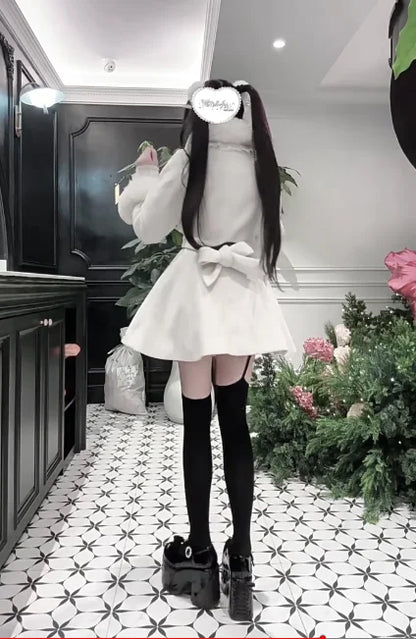 Kürklü Yaka Kışlık Japon Kaban