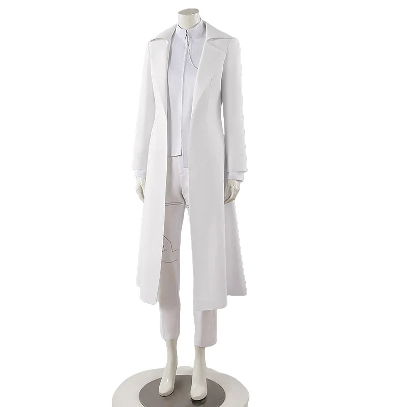 Ivan Cosplay Alien Stage costume with matching wig, detailed green alien design for theatrical or cosplay events.