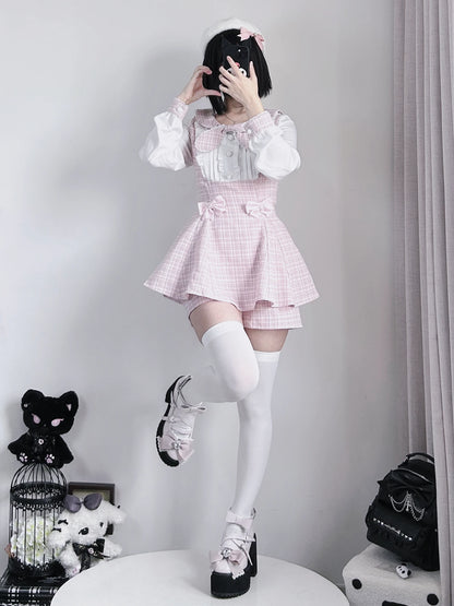 Eprolo Japon Stil Fiyonklu ikili takım elbise, şık ve modern tasarım, uygun for formal occasions, featuring a bow detail.